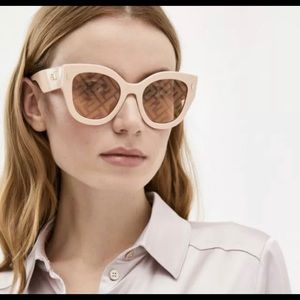 💯 Authentic FENDI Roma FF 0435/S 35J Mirror FF Logo Monogram Sunglasses